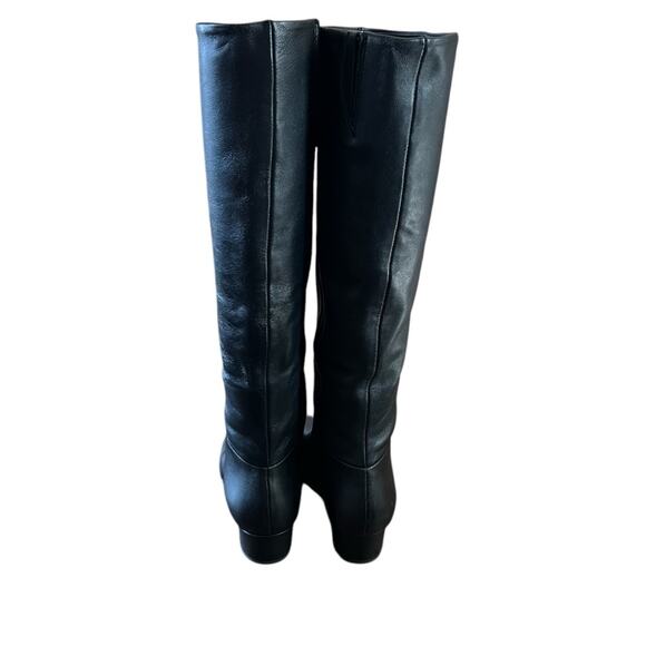 Vince Ramona Leather Minimalist Square Toe Knee High Boots NEW Size 7 - Picture 7 of 11